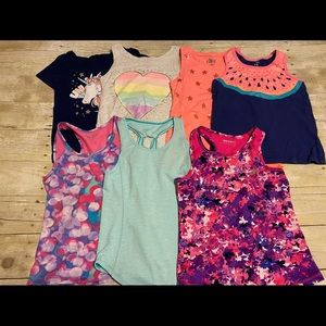 Set of 7 girls tops in size 6